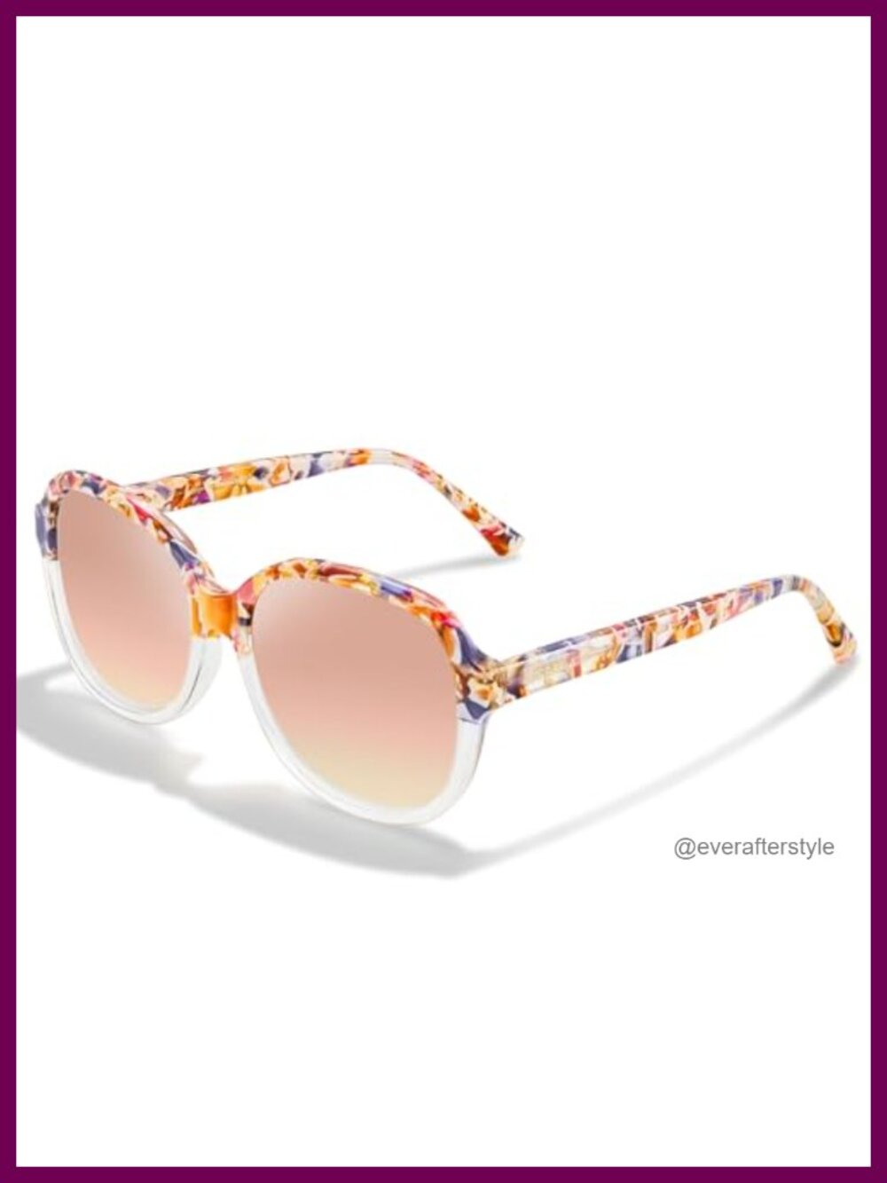 Retro Large Acetate Polarized Sunglasses UV Protection Square Frame